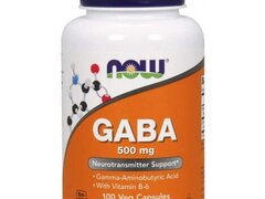 Now Foods GABA 500mg - 100 capsule